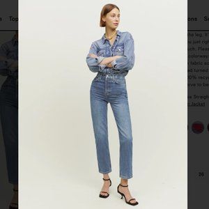 Reformation Cynthia Straight Jeans (Colorado)